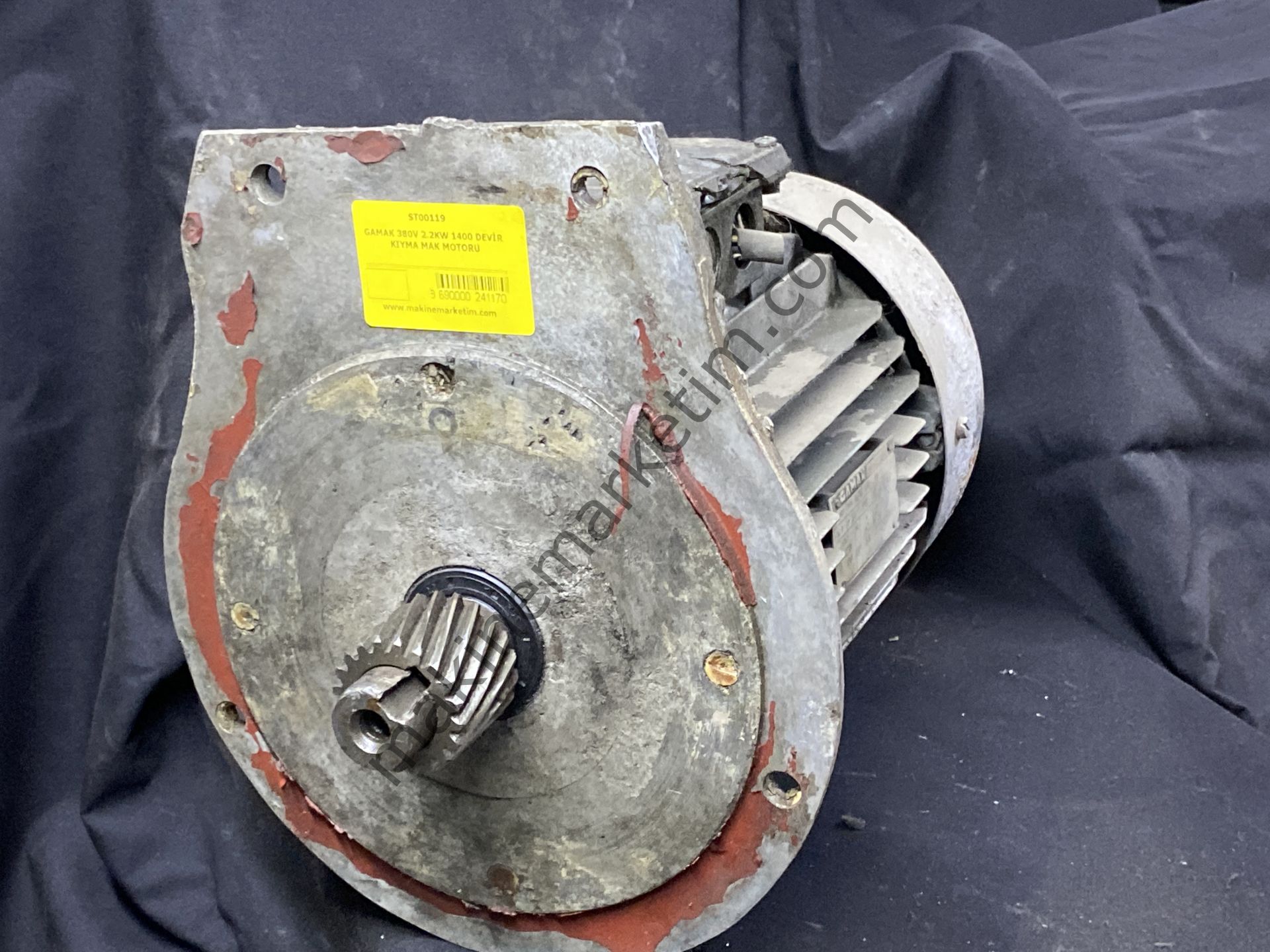 GAMAK 380V 2.2KW 1400 DEVİR KIYMA MAK MOTORU