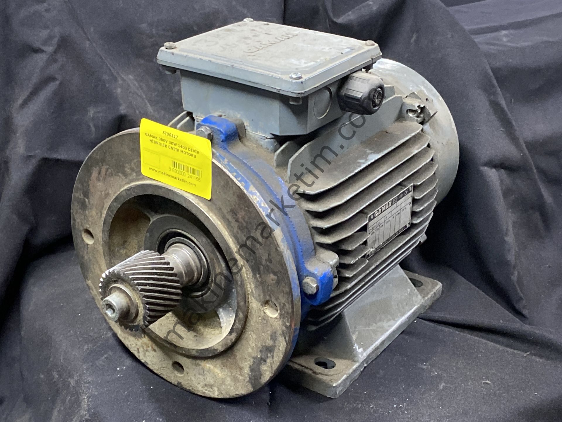 GAMAK 380V 3KW 1400 DEVİR HİDROLİK ÜNİTE MOTORU