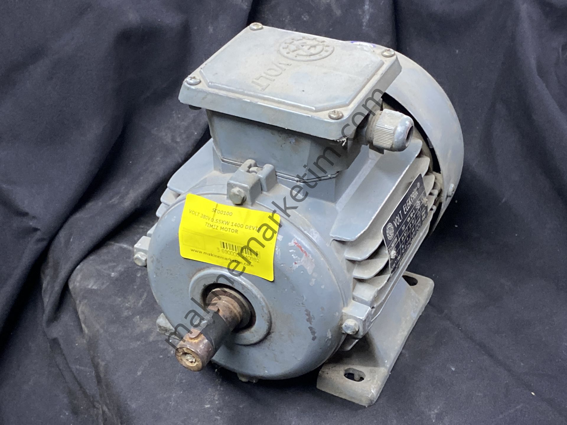 VOLT 380V 0.55KW 1400 DEVİR TEMİZ MOTOR