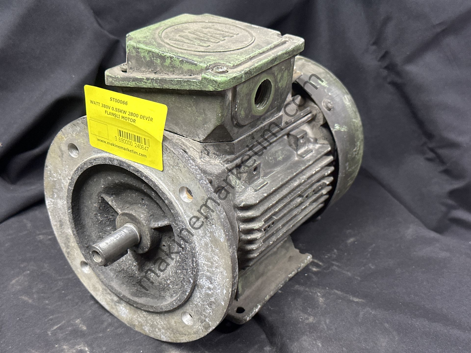 WAT 380V 0.55KW 2800 DEVİR FLANŞLI MOTOR