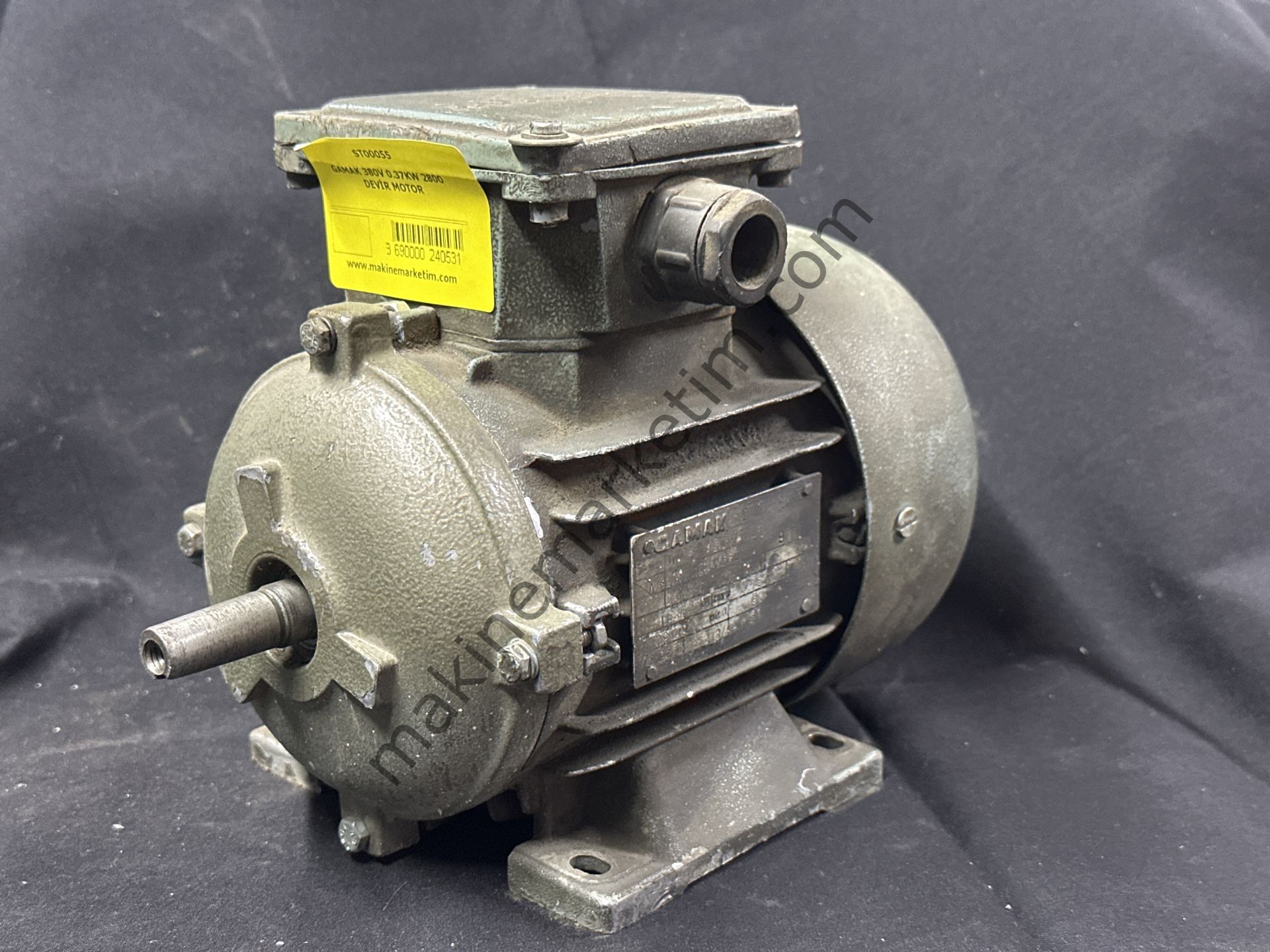 GAMAK 380V 0.37KW 2800 DEVİR MOTOR