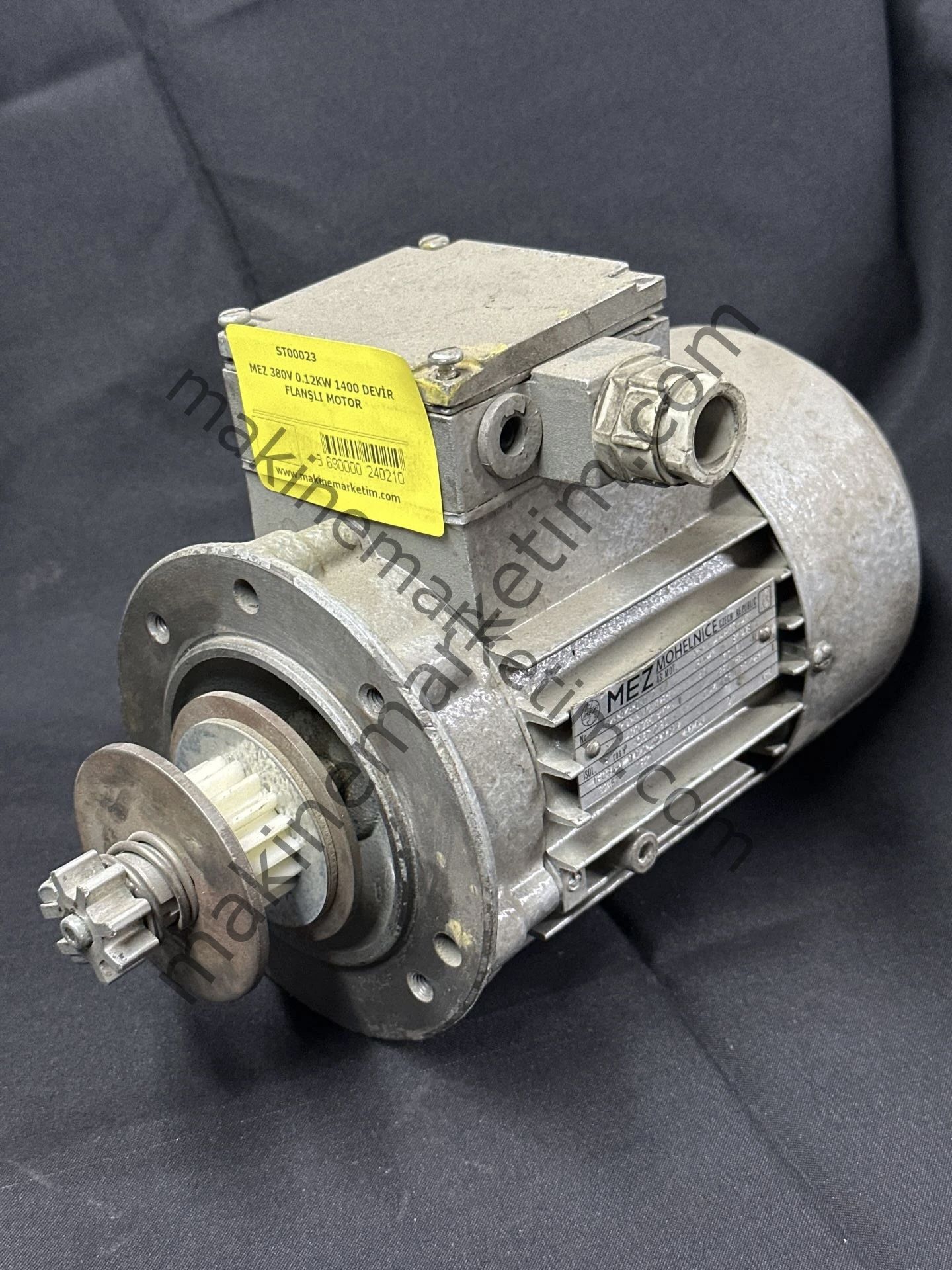 MEZ 380V 0.12KW 1400 DEVİR FLANŞLI MOTOR