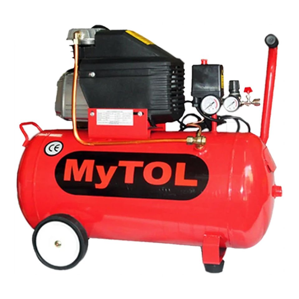Mytol 50LT  Kompresör Yüksek Kalite 5 Parça Havalı Set