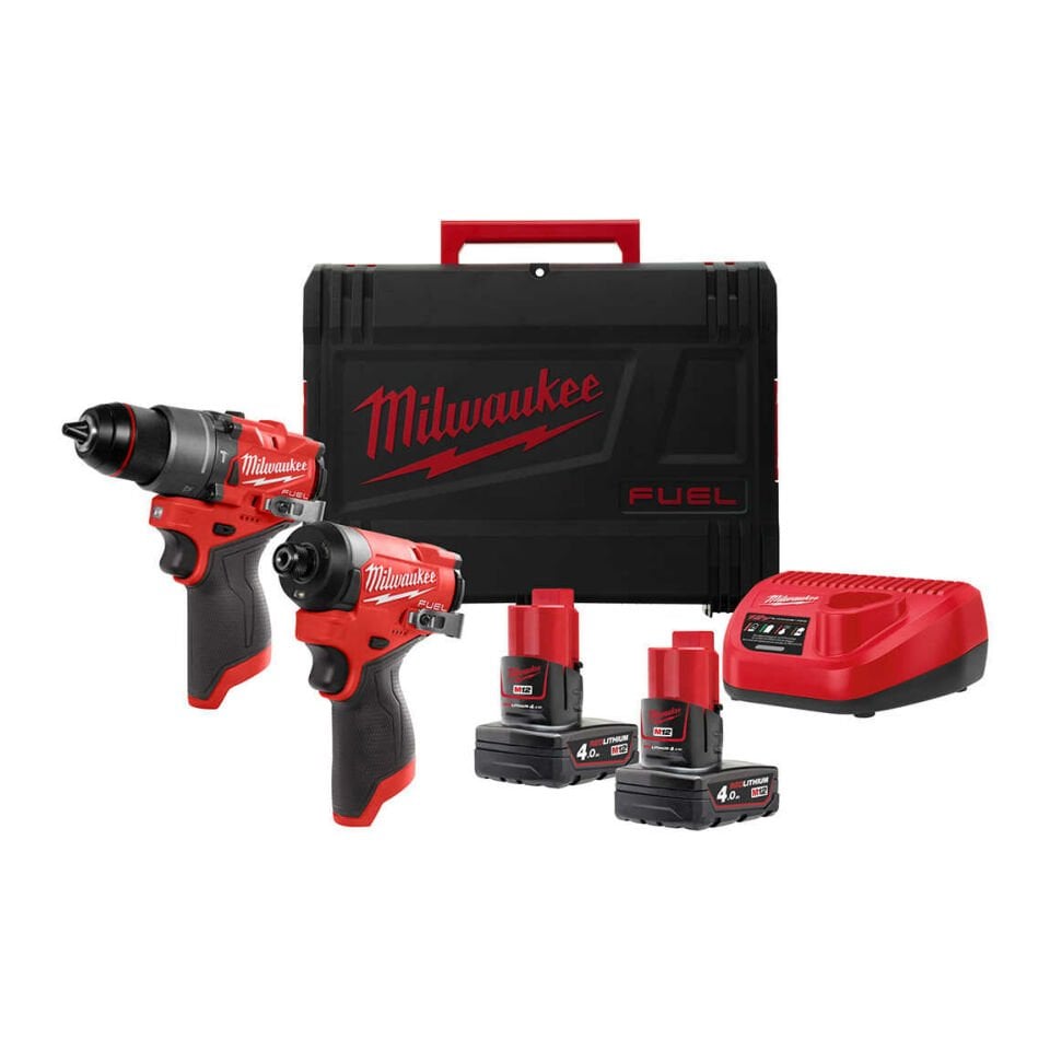 Milwaukee M12 İkili  12V AKÜLÜ SET FPP2A2-402X