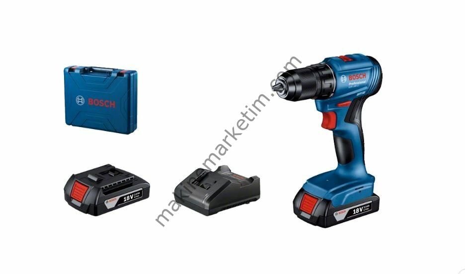 Bosch GSR 185-LI Akülü Vidalama Çift Akülü