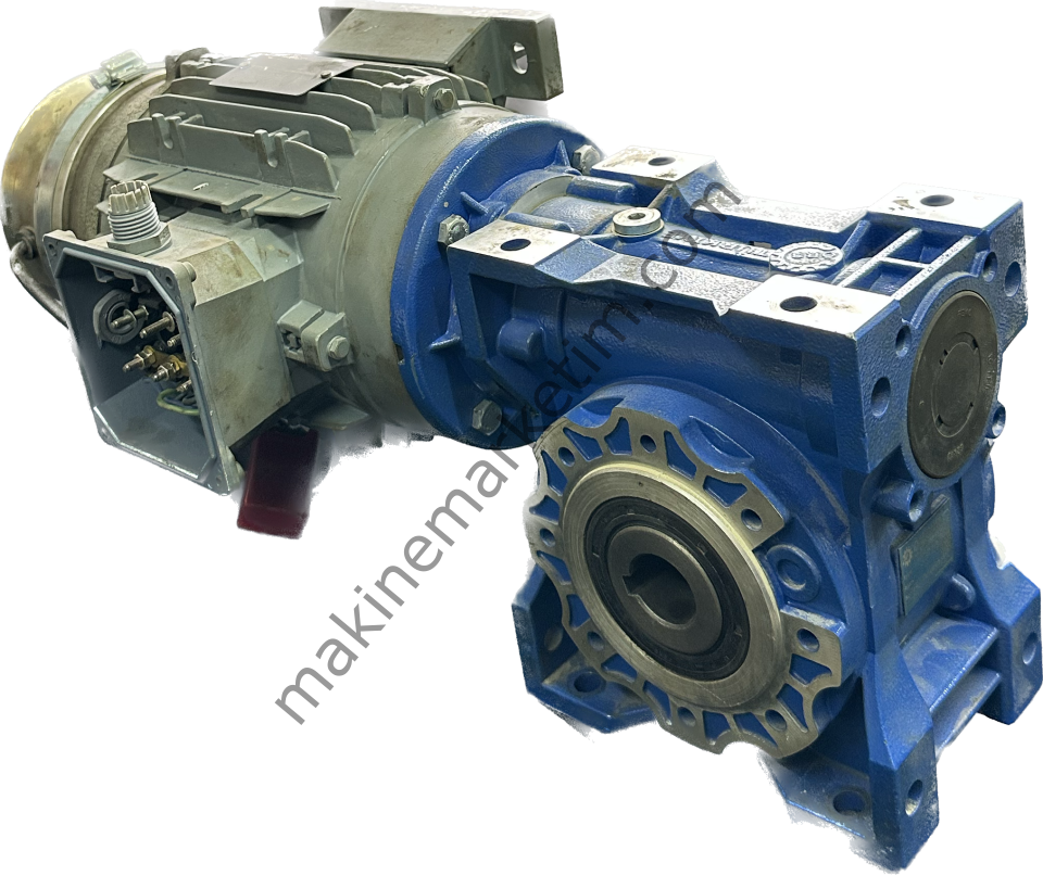 40 Devir Redüktörlü Frenli Motor 1.5KW 380Volt