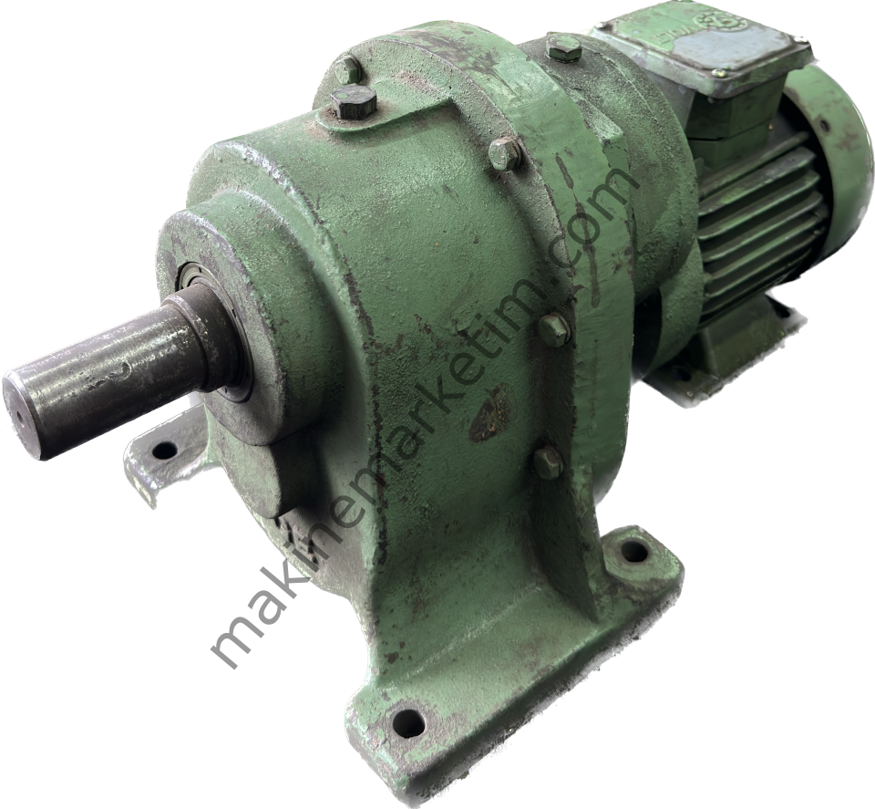 5 Devir Redüktörlü Motor 0.55KW 380Volt
