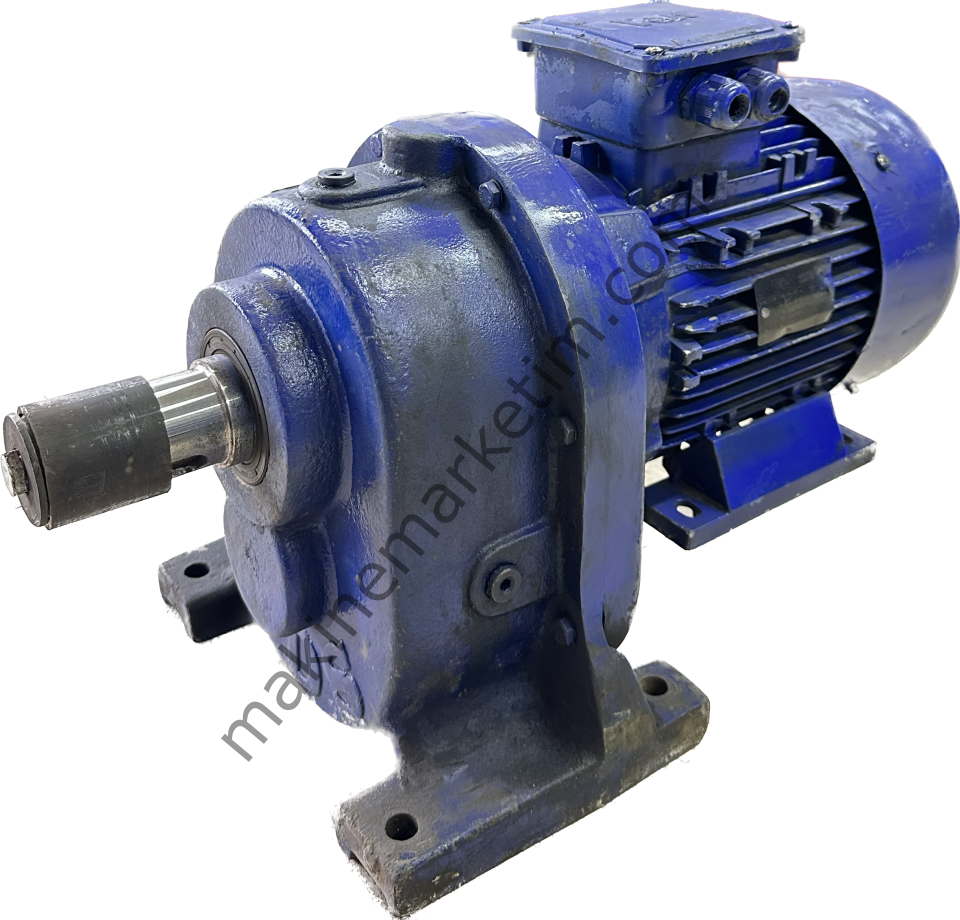 32 Devir Redüktörlü Motor 4KW 380Volt - HDS Hidesan Redüktör