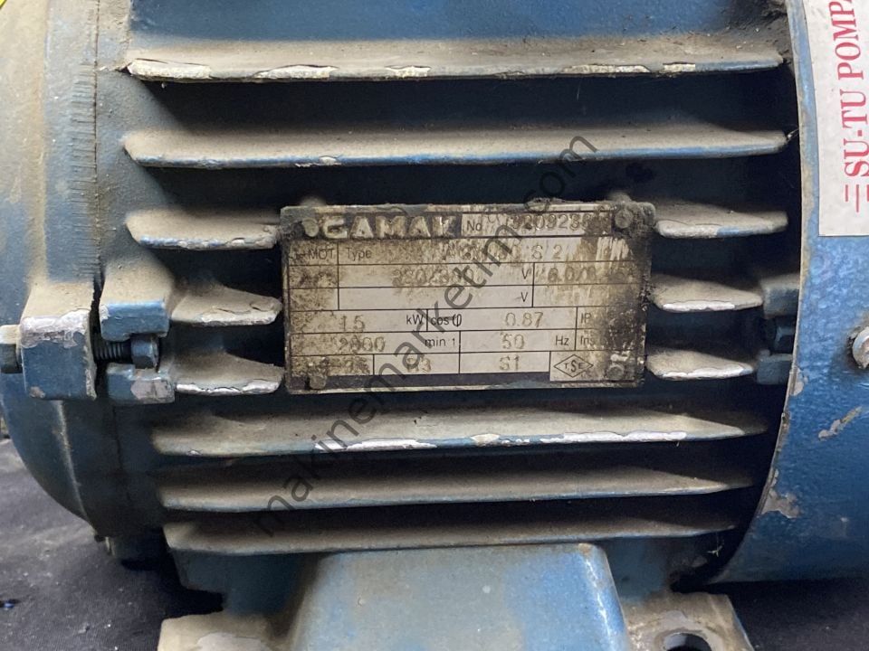GAMAK 380V 1.5KW 2800 DEVİR  MOTOR