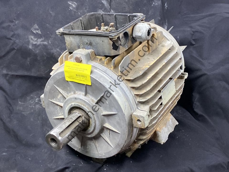 GAMAK 380V 5.5KW 2800 DEVİR MOTOR AYAKLARI YOK