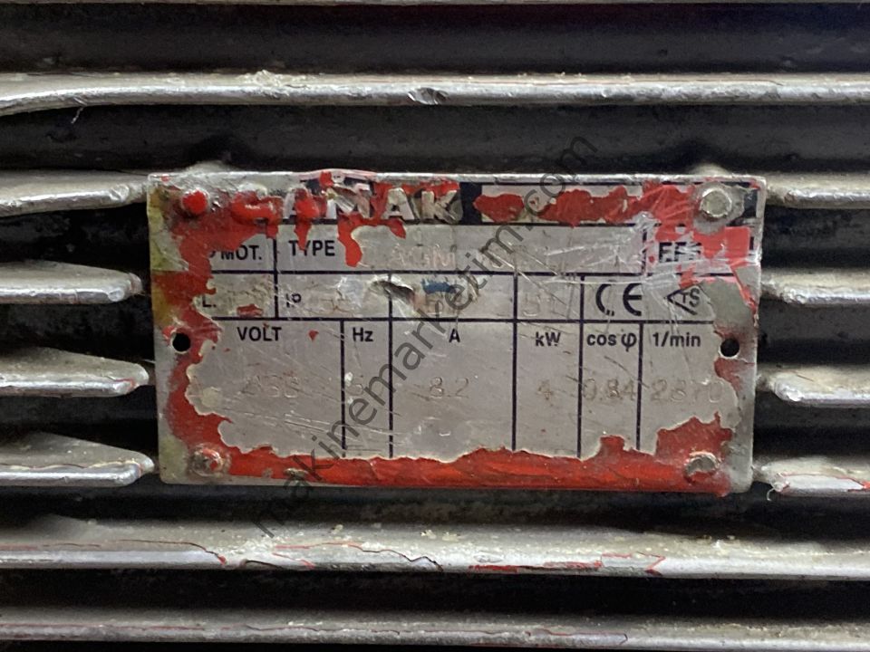 GAMAK 380V 4KW 2800 DEVİR KOMPAKT MOTOR