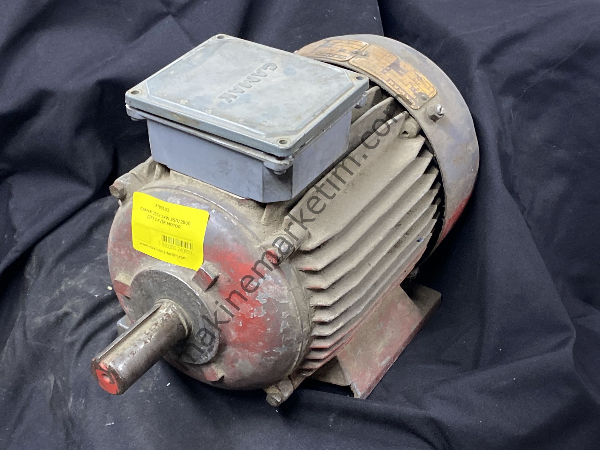 GAMAK 380V 1KW 350/2800 ÇİFT DEVİR MOTOR