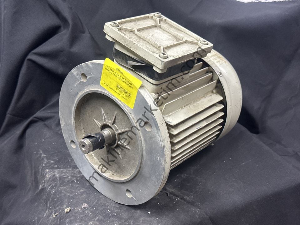 YSF 380V 0.75KW 1400 DEVİR FLANŞLI FREN SİSTEMLİ MOTOR