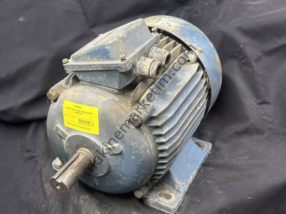 GAMAK 380V 4KW 2800 DEVİR MOTOR