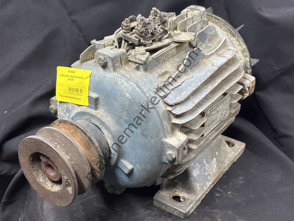 GAMAK 380V 3KW 1400 DEVİR MOTOR