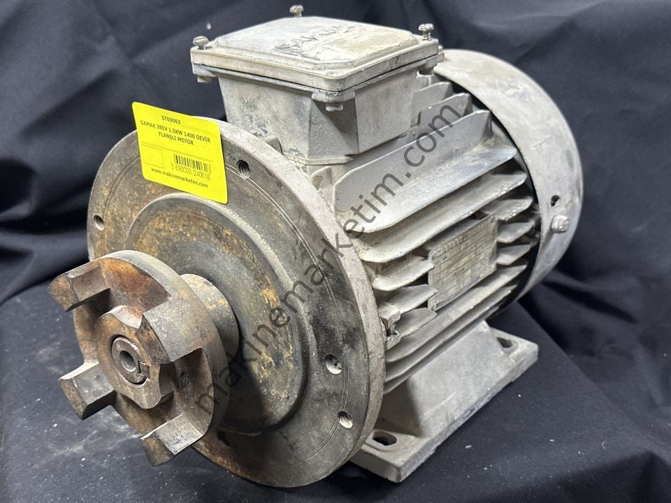 GAMAK 380V 1.5KW 1400 DEVİR FLANŞLI MOTOR