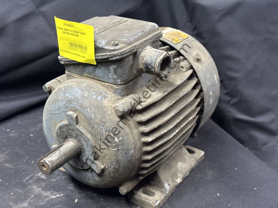 GAMAK 380V 0.75KW 1400 DEVİR MOTOR