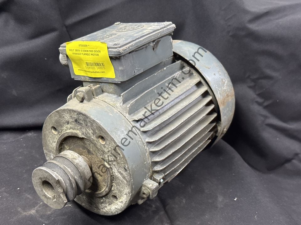 VOLT 380V 0.55KW 900 DEVİR AYAKSIZ FLANŞLI MOTOR
