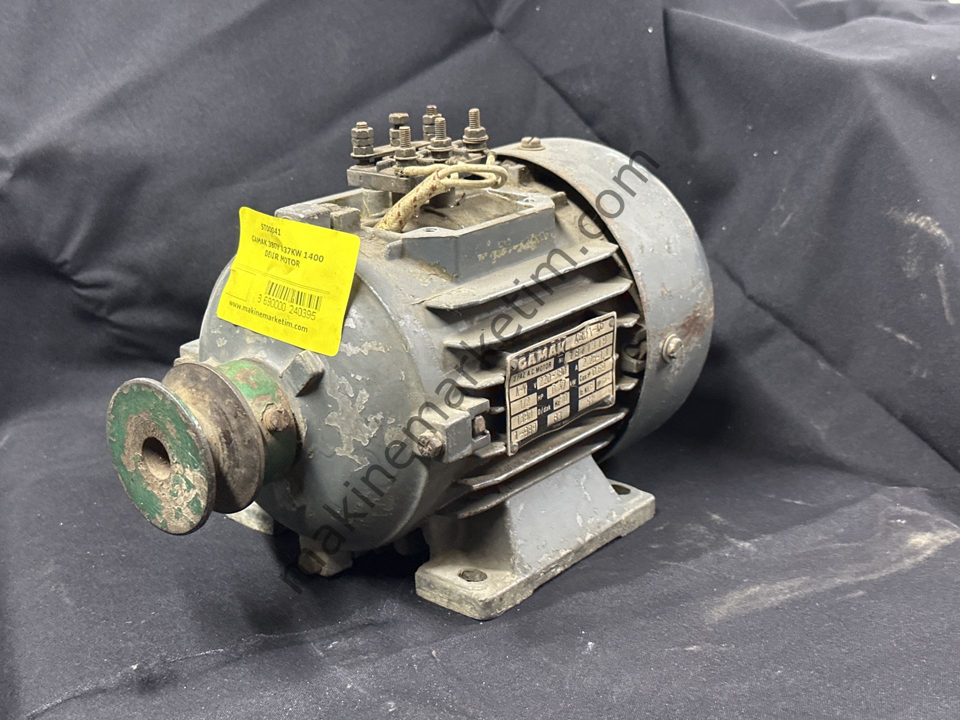 GAMAK 380V 0.37KW 1400 DEVİR MOTOR