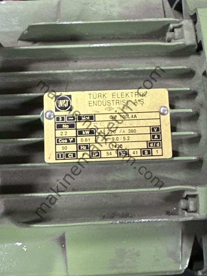 WAT 380V 2.2KW 1400 DEVİR MOTOR