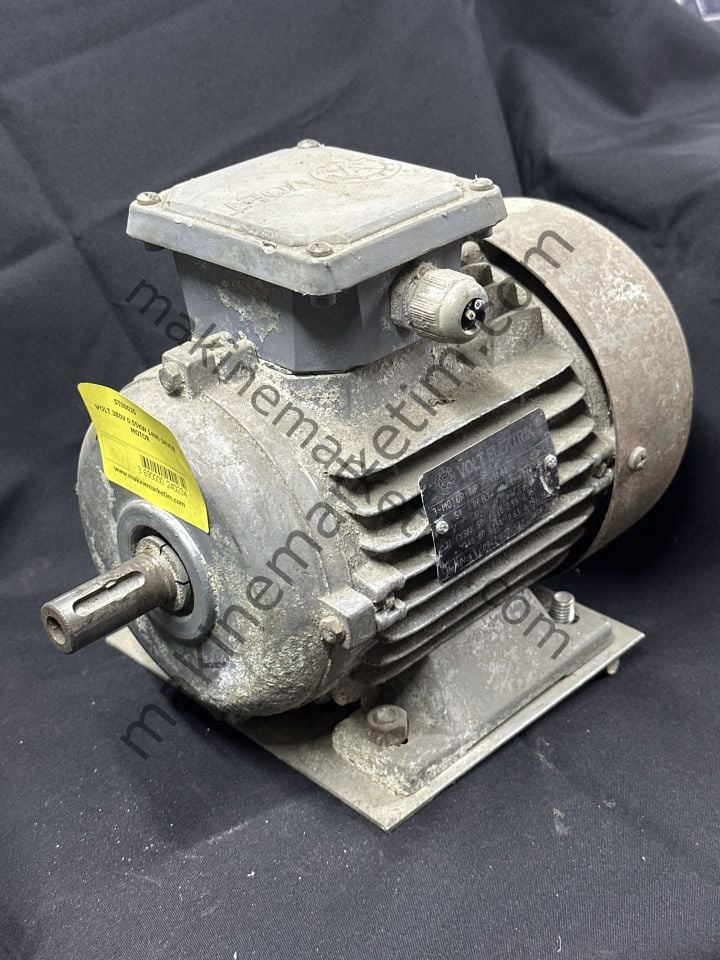 VOLT 380V 0.55KW 1400 DEVİR MOTOR