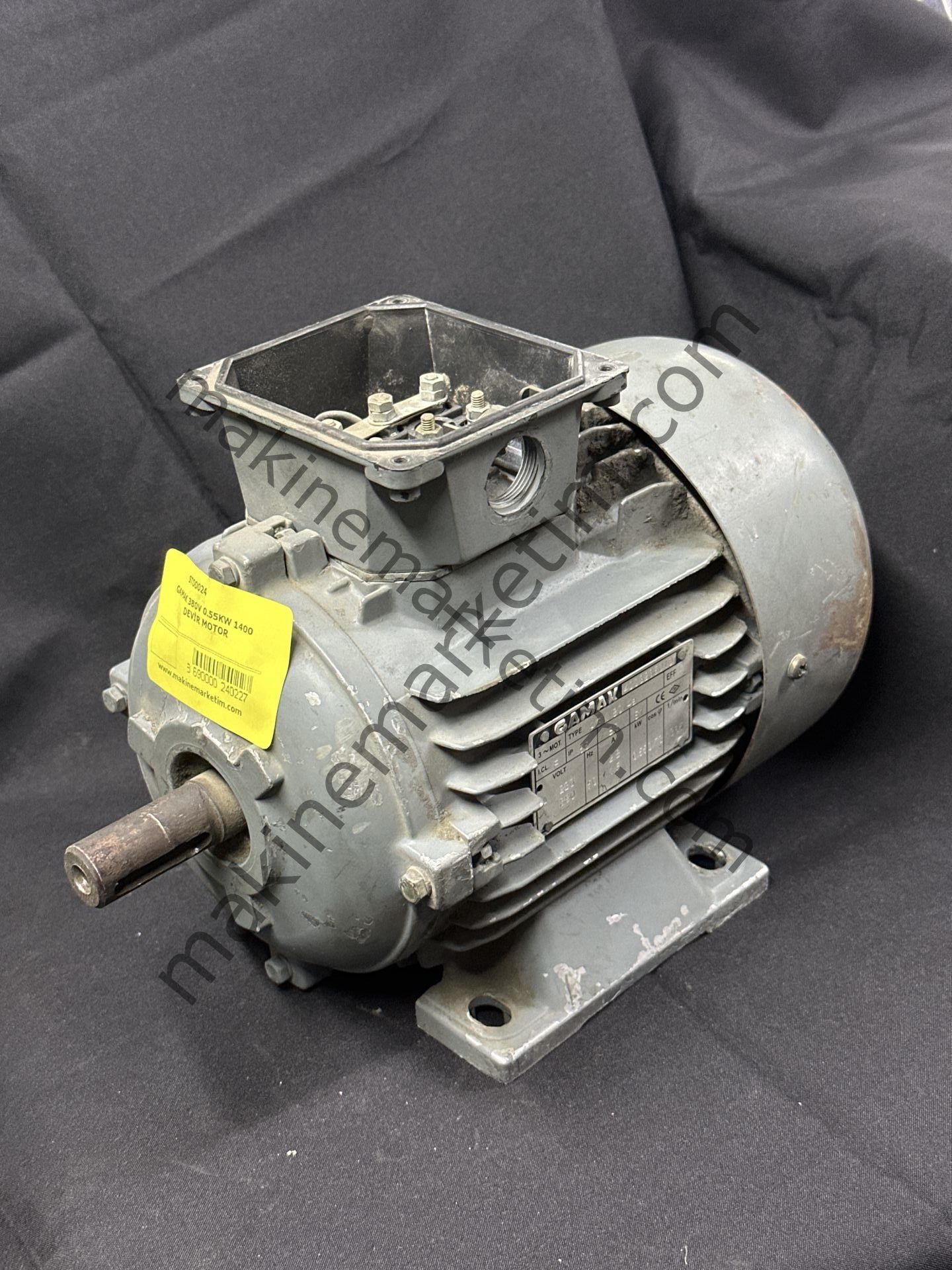 GAMAK 380V 0.55KW 1400 DEVİR MOTOR