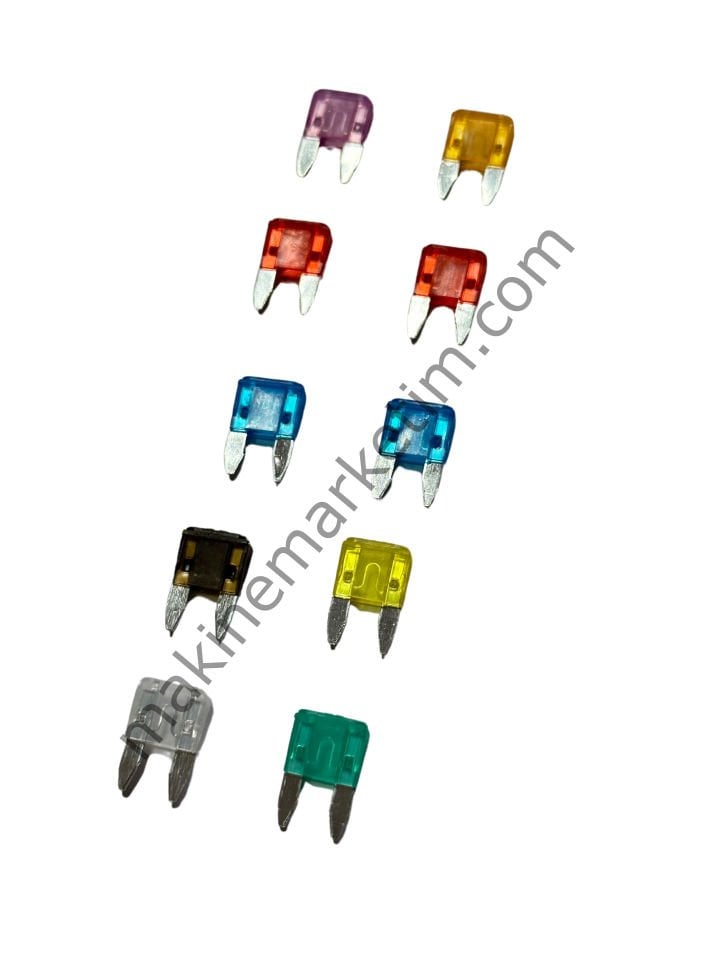 Oto Elektrik Kontrol Kalemi ve Sigorta Seti 6 12 24 Volt Uyumlu